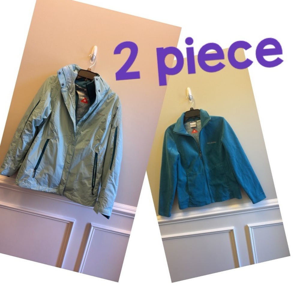 2 pc Columbia Interchange Ski or Snowboard Jacket